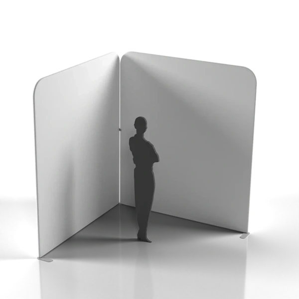 Fabric Exhibition Solution - 2m x 2m 2-Wall